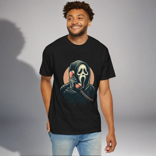 Original Scream design Unisex Garment-Dyed T-shirt